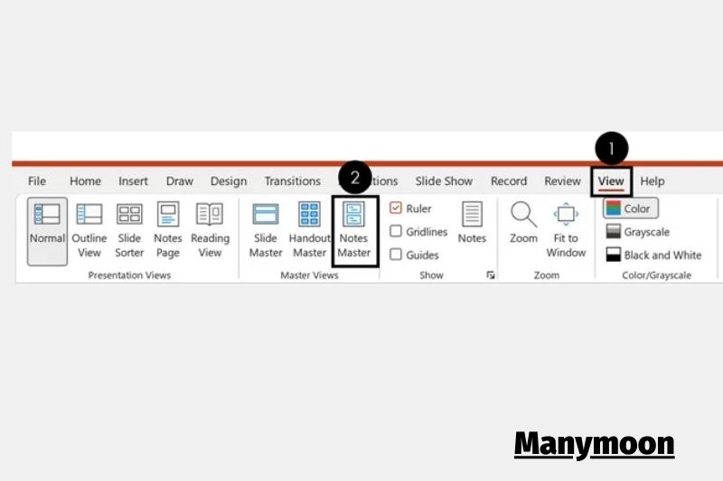 Formatting your Notes Master for Professional Handouts